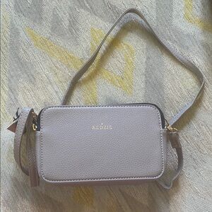 Gray Crossbody Bag